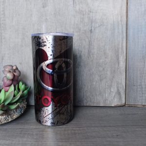Toyota Car Brand – Printed Short Skinny Flask