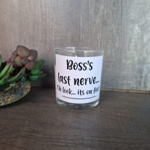 Boss’s Last Nerve Candle