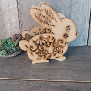 Bunny Shape Easter Basket