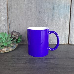 Colour Changing Printed Mug – Blue