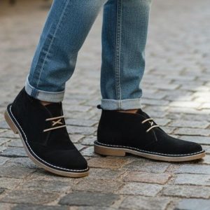 Mens suede hunter boots