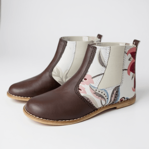 Ladies Nubuck Boot -Printed