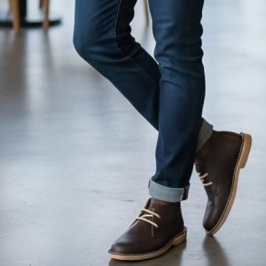 Mens ankle lace up