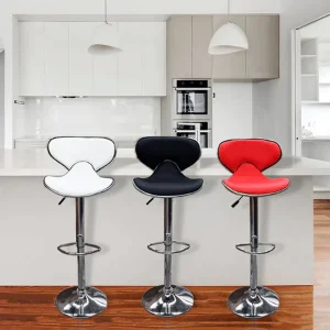 Adjustable Bar Chair with Footrest