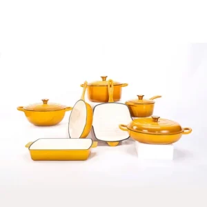 11 Pcs Cast Iron Pots