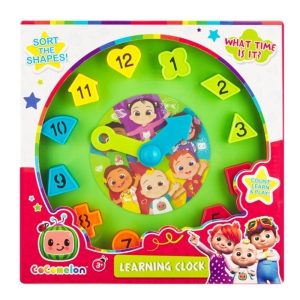 Cocomelon Learning Clock Shape Sort
