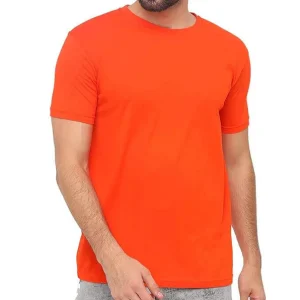 Polyester Lycra Rice Knit T-Shirt Ideal for Summer