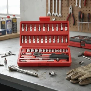 46pcs 1/4-Inch Driven Socket Set