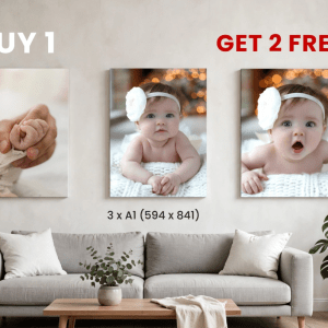 A1 - Buy 1, Get 2 FREE Canvas Deal