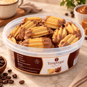 Temptique Caramel Coffee Biscuits 500g