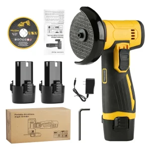 19500RPM Mini Angle Grinder Tool Bench Polisher 4.5 Inch