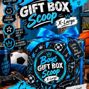 Boys X-Large Scoop Box