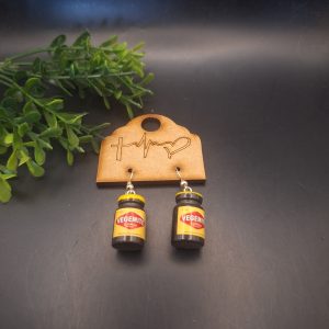 Vegemite Jar Earrings