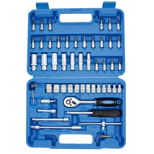 53 Pieces Socket Wrench Set - Multi-Purpose Repair Kit