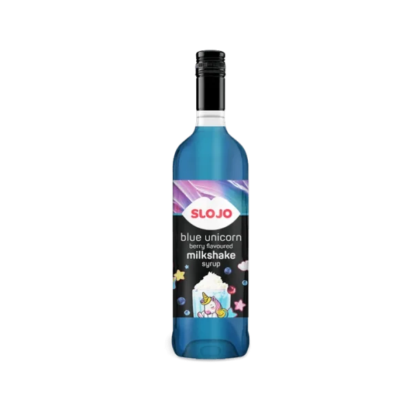 slojo blue unicorn milkshake syrup 2641400